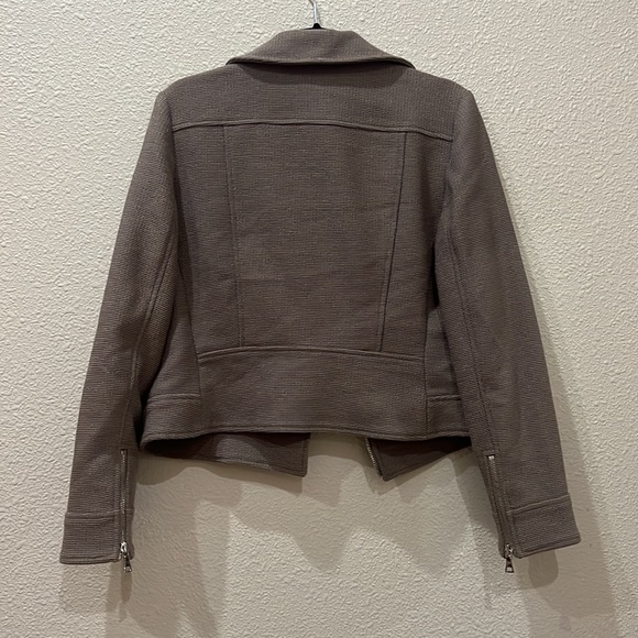 Ann Taylor Knit Moto Jacket - Picture 2 of 4